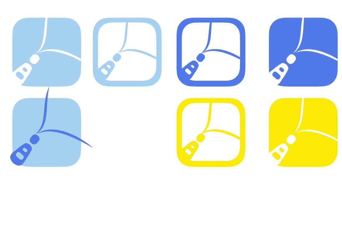 logo colour development